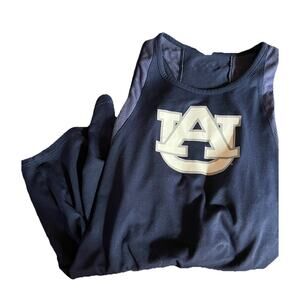 Auburn Under Armour Navy Heatgear Athletic Racer Back Dress Women's Size Medium